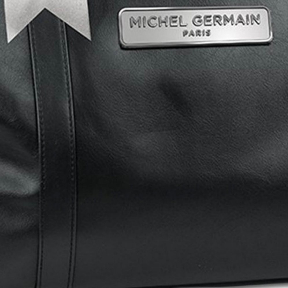 Michel Germain Vegan Leather Weekend Duffle Bag NWT - Picture 3 of 11